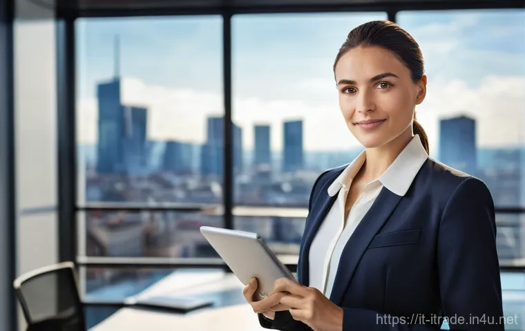 국제무역자격증취득 - **Professional Achievement in Global Trade:** A mid-career Italian female professional, dressed in e...