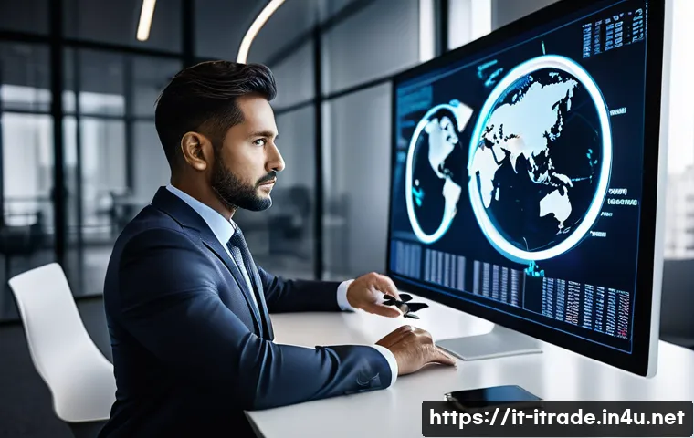 무역실무전문가 - **Global Connectivity Strategist**
    A highly professional and diverse individual, dressed in a sh...