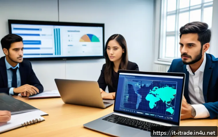 무역자격증과정추천 - A professional international trade classroom setting showing diverse adult students attentively part...